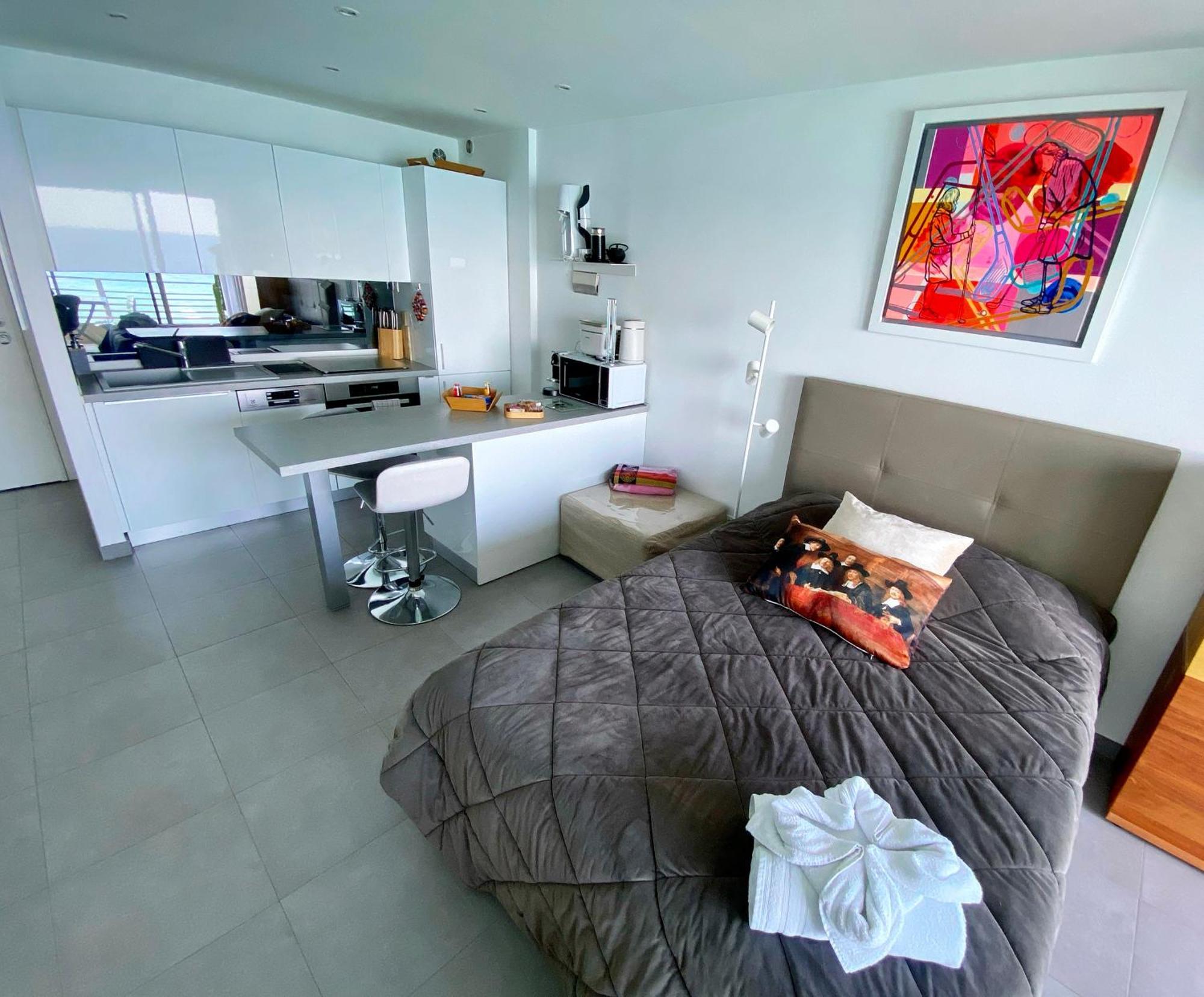 Sea View Studio, Huge Terrace On The 4Th Floor Διαμέρισμα Μεντόν Εξωτερικό φωτογραφία