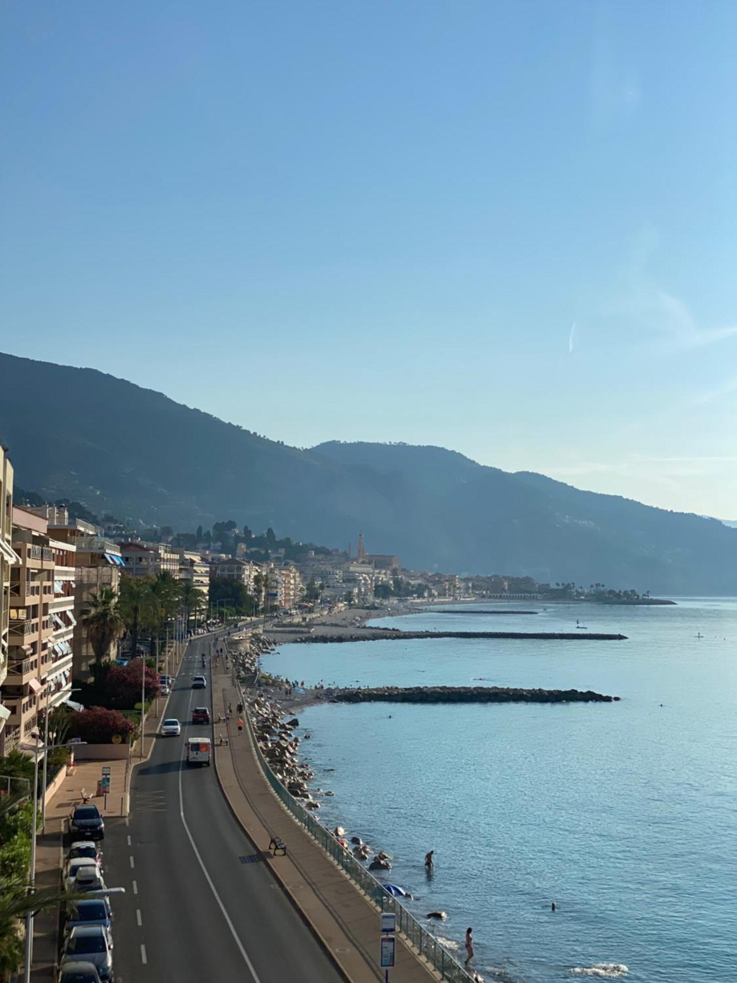 Sea View Studio, Huge Terrace On The 4Th Floor Διαμέρισμα Μεντόν Εξωτερικό φωτογραφία